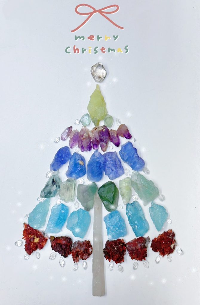 爾樂的水晶聖誕樹 祝福 豐盛 圓滿